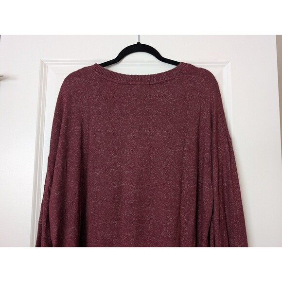 Planet Gold Maroon Long Sleeve Top - Picture 8 of 11